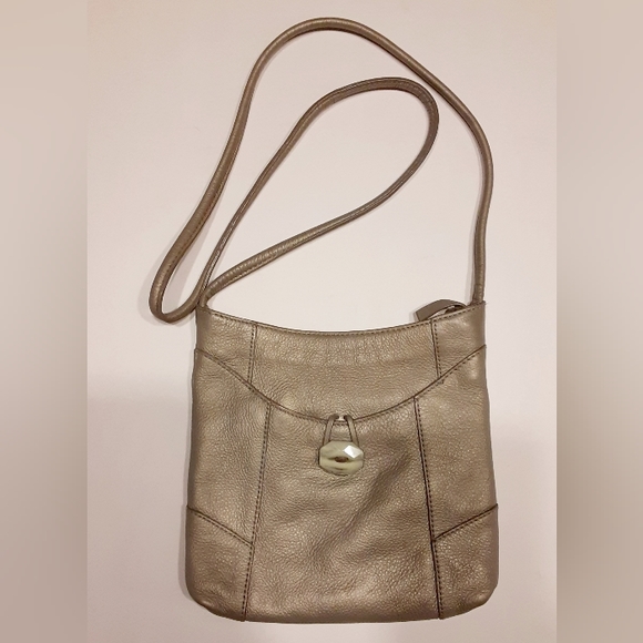 J. Jill Handbags - J.Jill Small Leather Metallic Purse